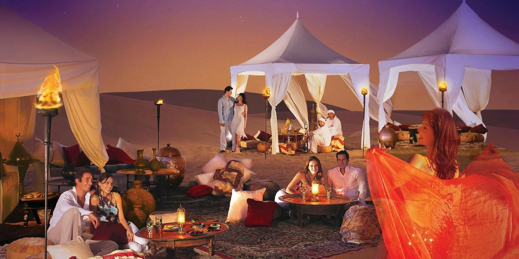 Desert Safari with 30min Camel Trekking& BBQ Dinner