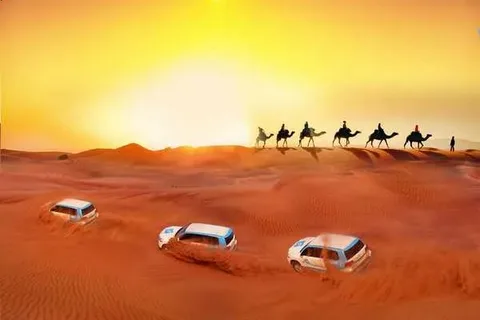 Sunrise with Dune Drive & Camel Ride